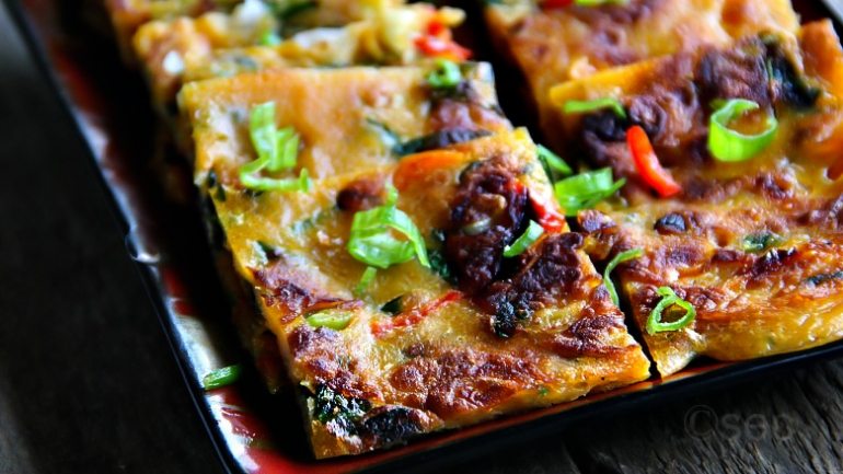 Recept za Korejske palačinke